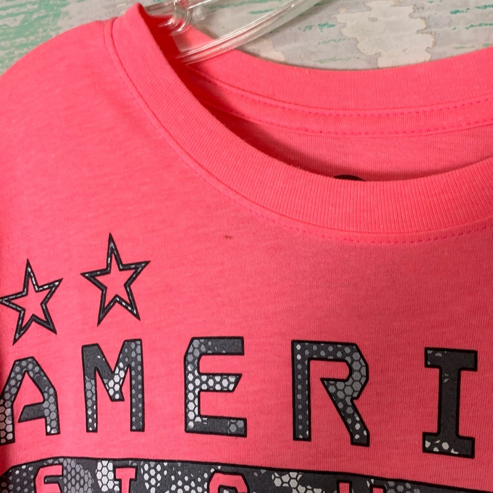🌵Men’s American Fighter The Buckle Coral/Salmon Pink Shirt🌵 - Picture 4 of 7